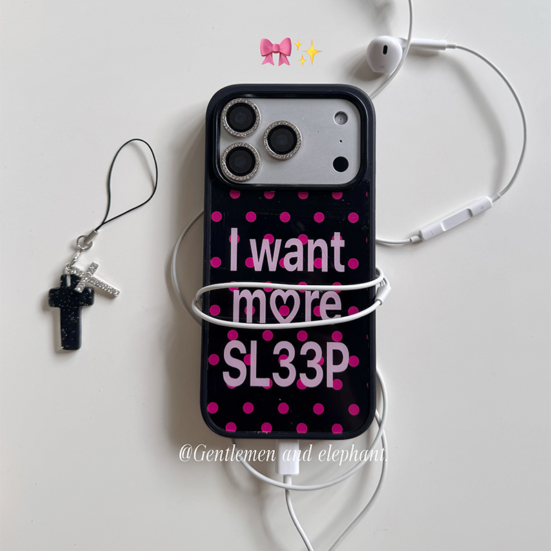 Korean Ins Polka Dots Pink Let - đánh giá và giá Phone Cases Polka Dot