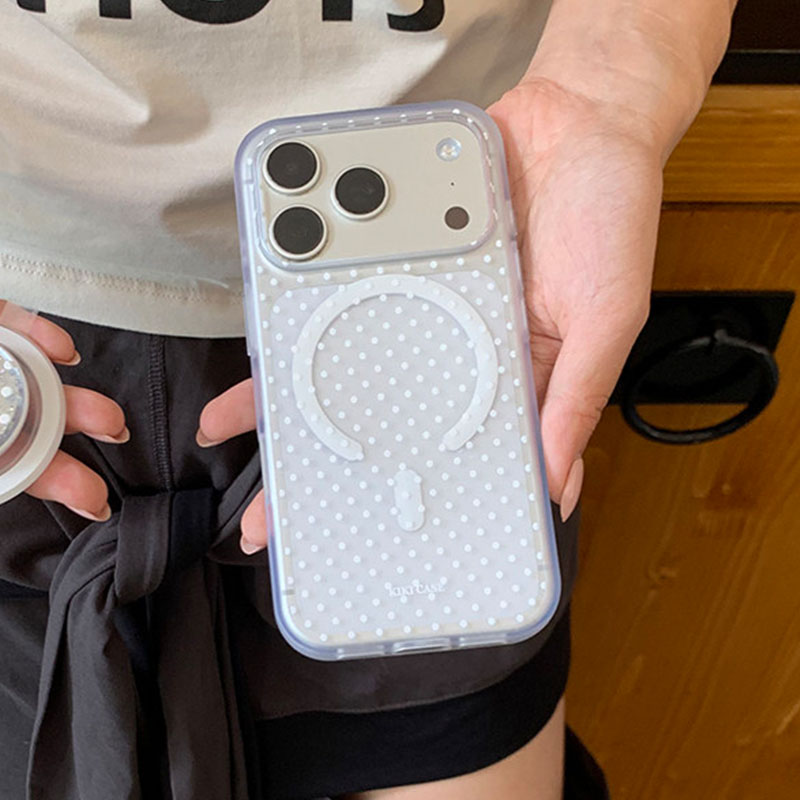 Ins Minimalist Polka Dots For  - đánh giá và giá Phone Cases With Magsafe